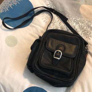 Jacara collection genuine leather crossbody